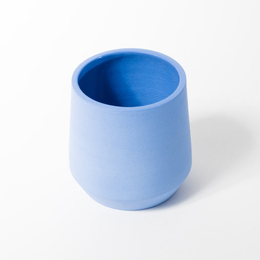 Blue cup - beveled bottom Common Things