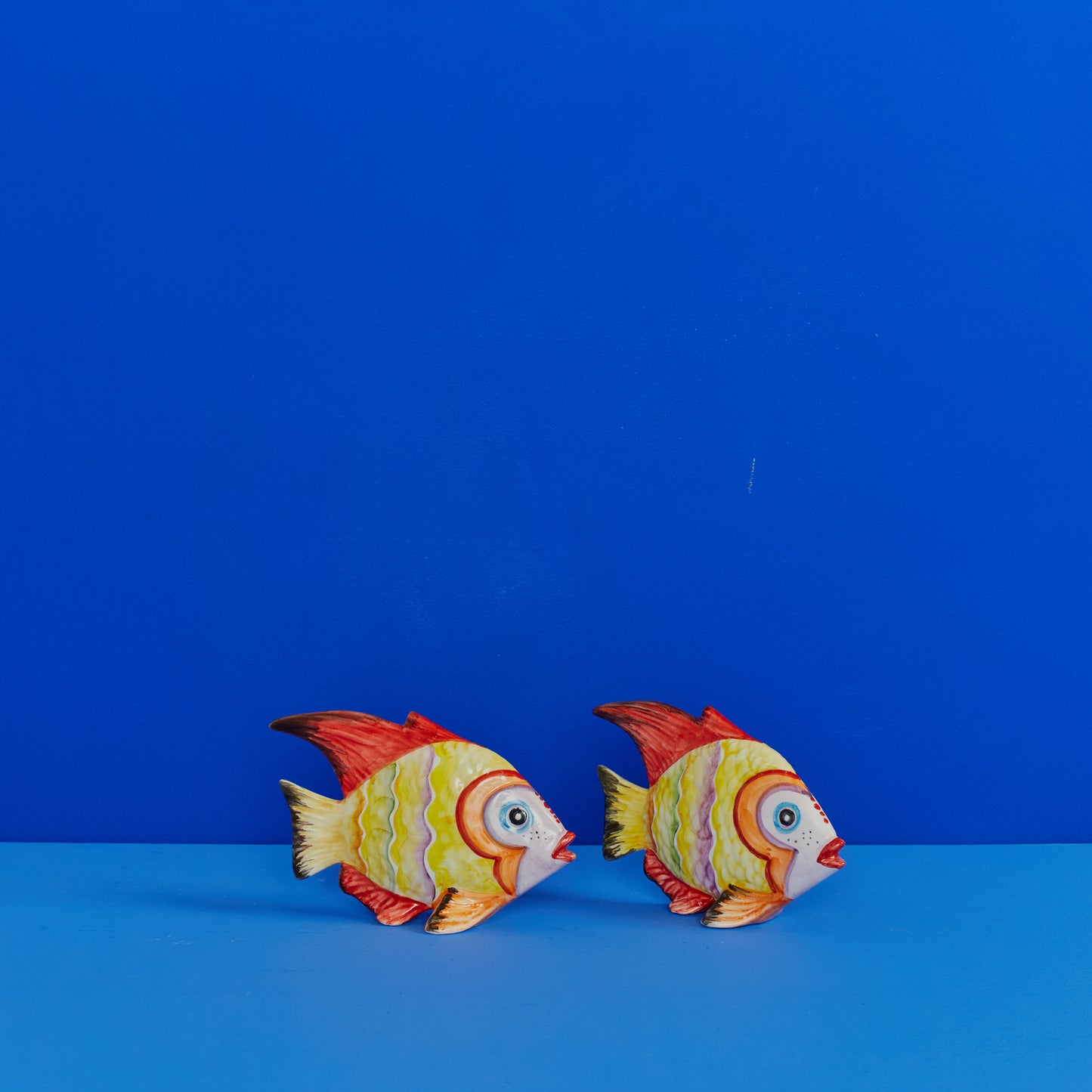 Italian Fish  - Yellow & Red