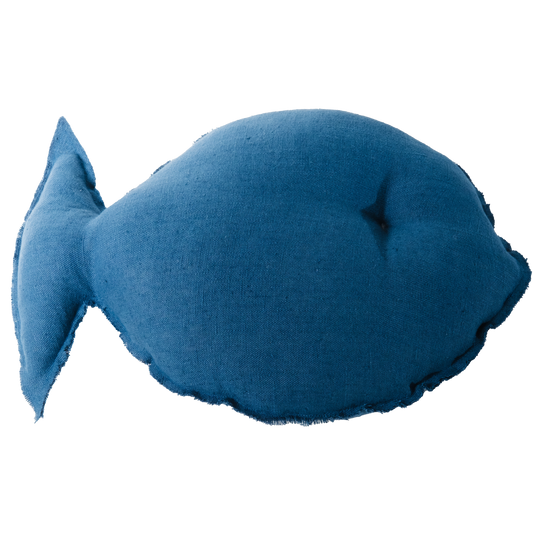 Fish Cushion - Blue Common Things