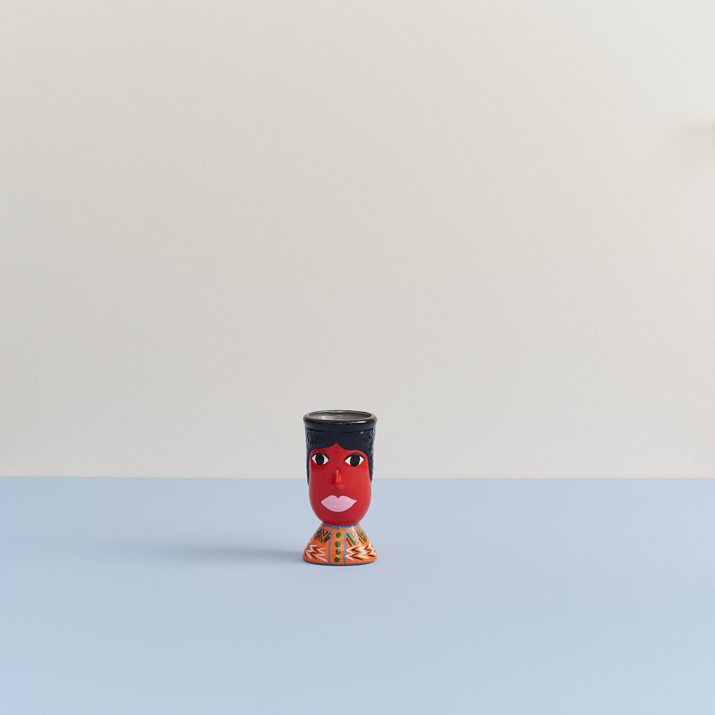 Guatemalan Head Pots - Red Common Things