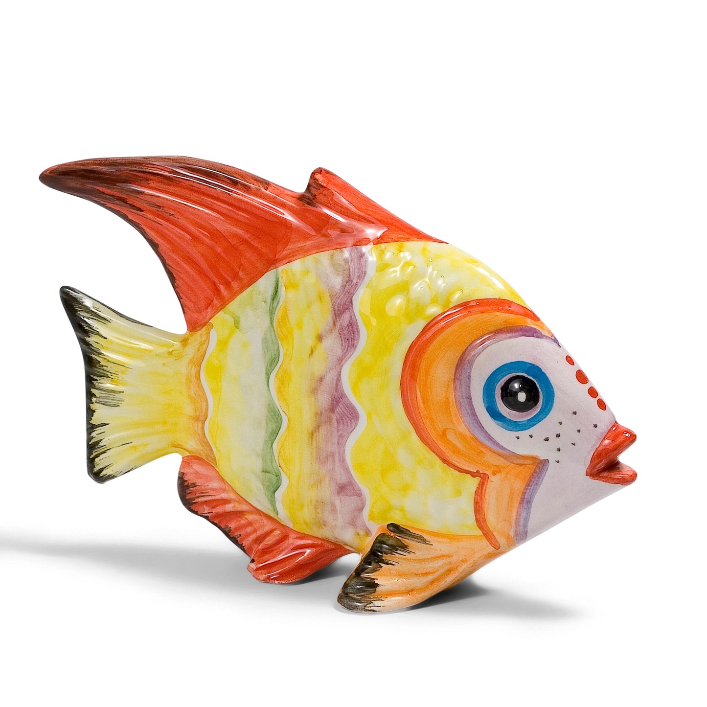 Italian Fish  - Yellow & Red