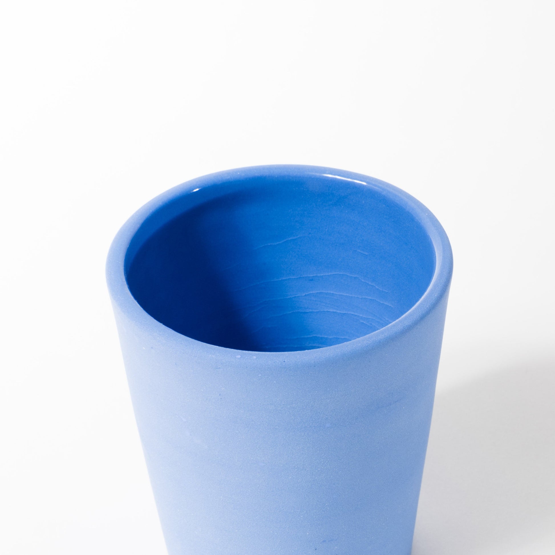 Blue cup V-shaped Common Things