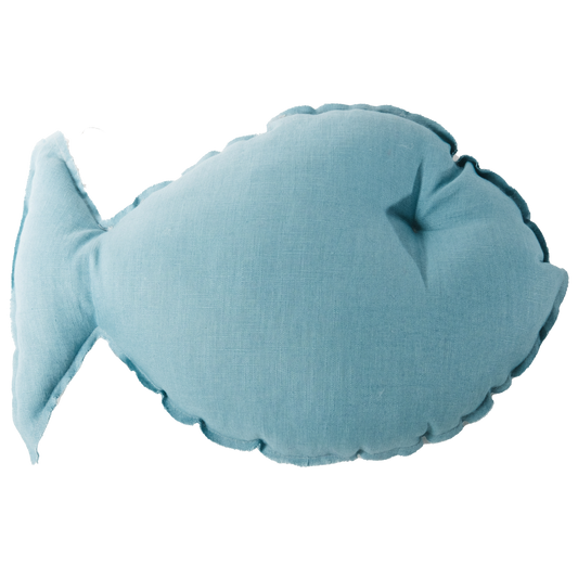 Fish Cushion - Cerulean Common Things