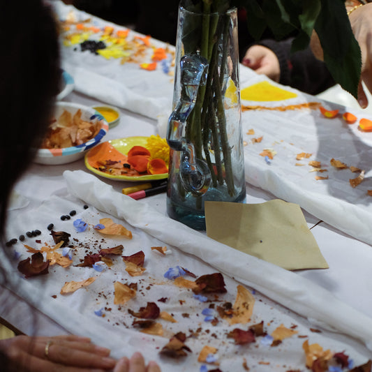 Floriography - Natural Dyeing workshop with Samhita Kamisetty