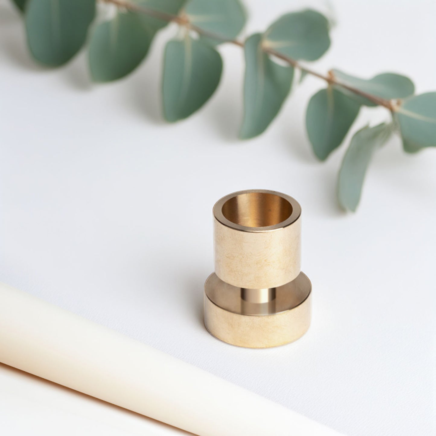 Solid Brass Taper Candle Holder