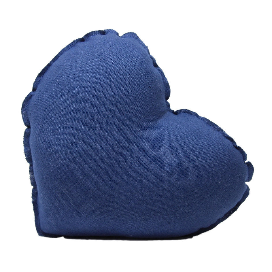 Heart Pillow - Blue