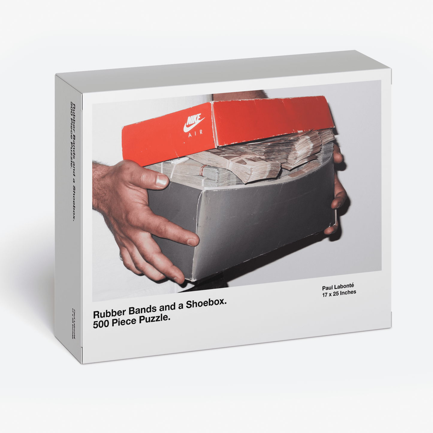 Rubber Bands and a Shoebox Jigsaw Puzzle by Paul Labonte